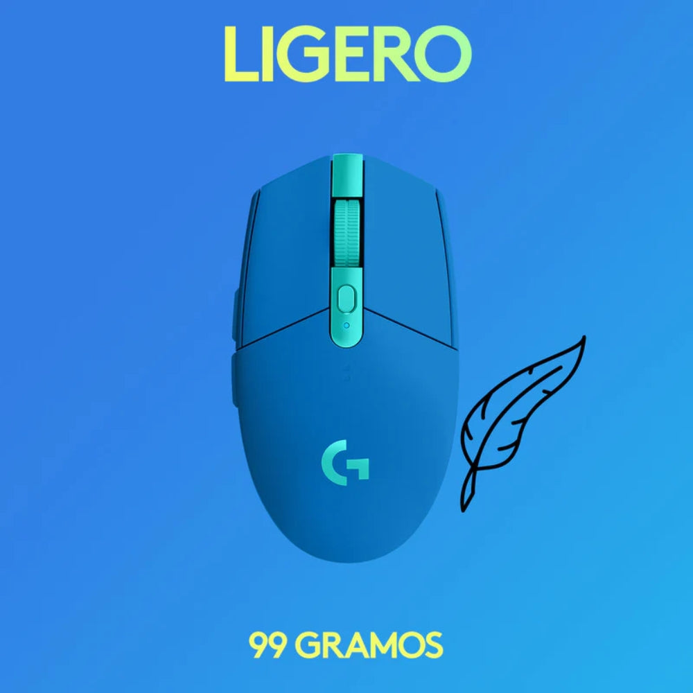 Logitech Diadema Gamer G435 Inalámbrica + Mouse Gamer G305