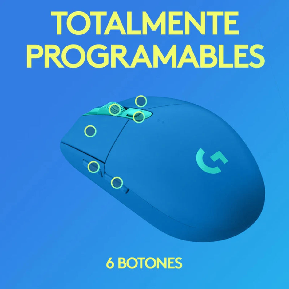 Logitech Diadema Gamer G435 Inalámbrica + Mouse Gamer G305