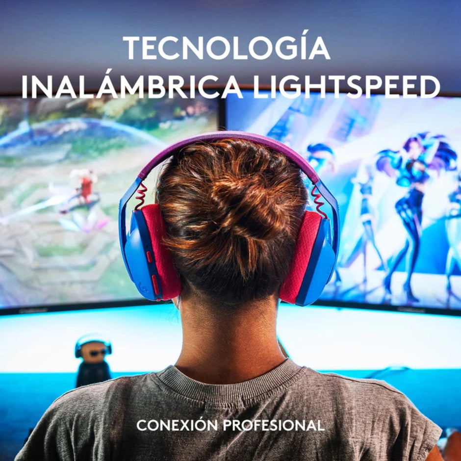 Logitech Diadema Gamer G435 Inalámbrica + Mouse Gamer G305