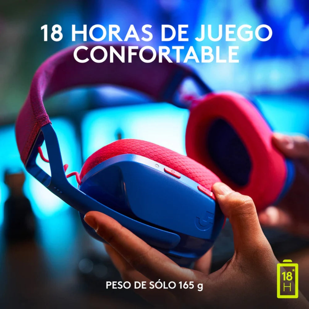 Logitech Diadema Gamer G435 Inalámbrica + Mouse Gamer G305