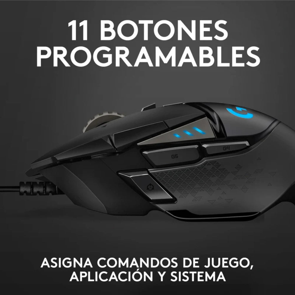 Combo Gamer Logitech Teclado Mecánico G513 + Mouse G502 Hero