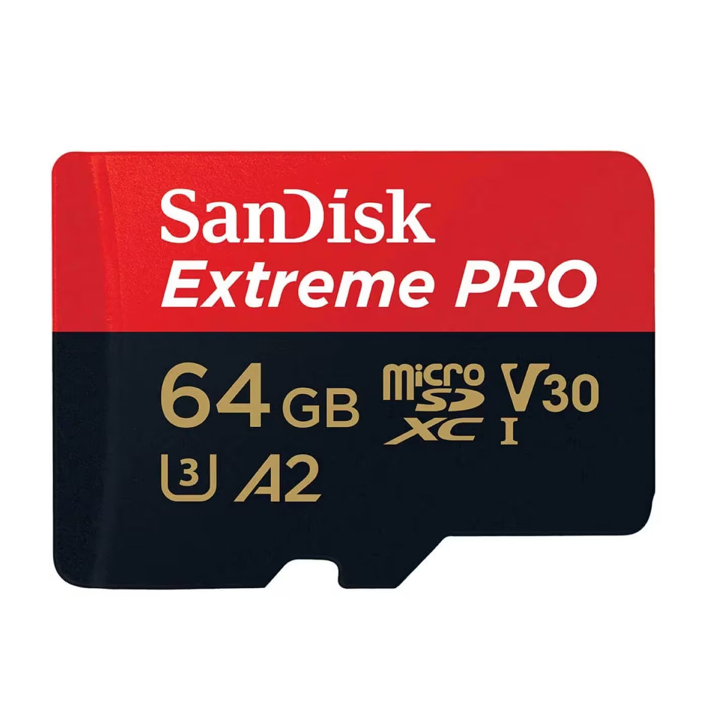 Memoria Micro SD 64GB SanDisk Extreme PRO 200MB/s A2 V30 U3 4K UHD GoPro Drone + Adaptador SD