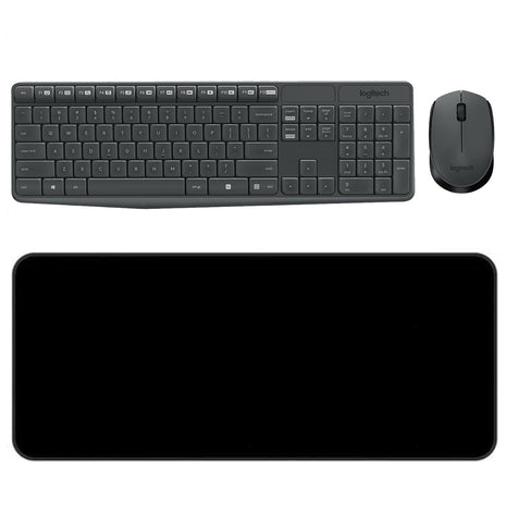 Combo Inalámbrico Logitech Mk235 + Alfombrilla Xl (80x30cm)
