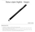 Lápiz Óptico Targus AMM165AMGL Capacitivo Universal Antimicrobiano para Tablet y Smartphone - Negro