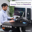 Base Refrigerante Targus AWE81US Reclinable con 4 Puertos USB para Laptop con Ventilación Activa